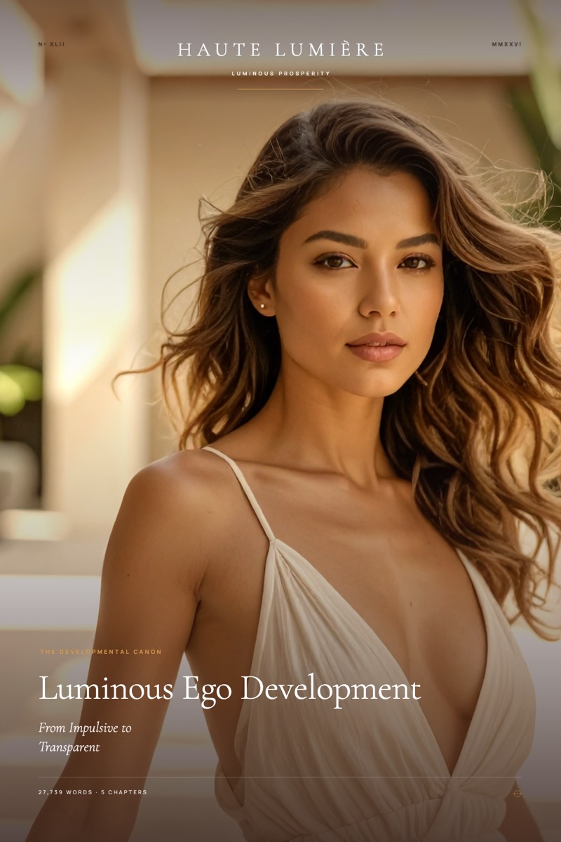 The jacket of Luminous Ego Development™: From Impulsive to Transparent