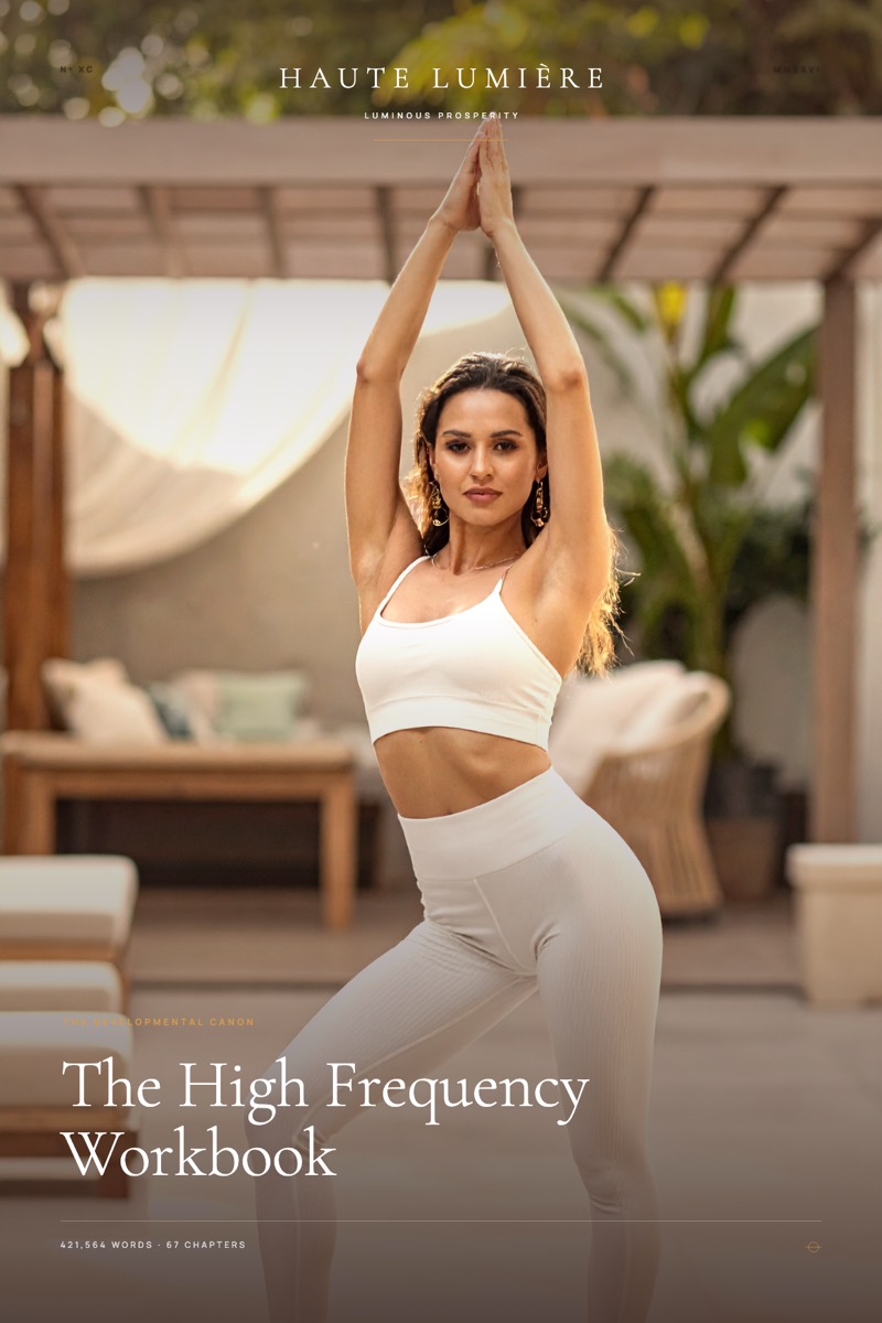 The jacket of The High Frequency Workbook