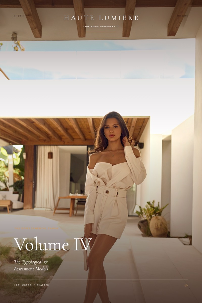 The jacket of Volume IV: The Typological & Assessment Models