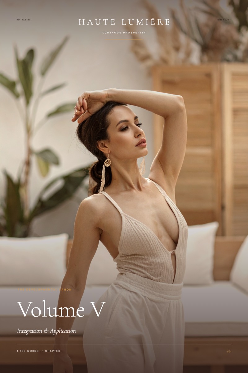 The jacket of Volume V: Integration & Application